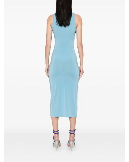 Nensi Dojaka Blue Cosimina Midi Dress