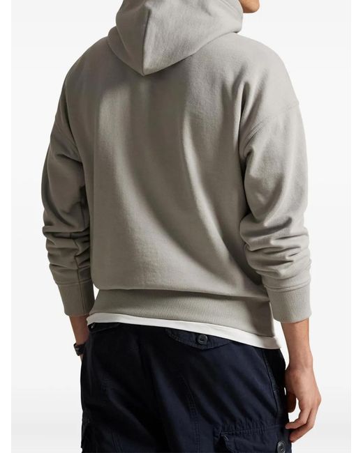 Polo Ralph Lauren Gray Long-Sleeve Hoodie for men