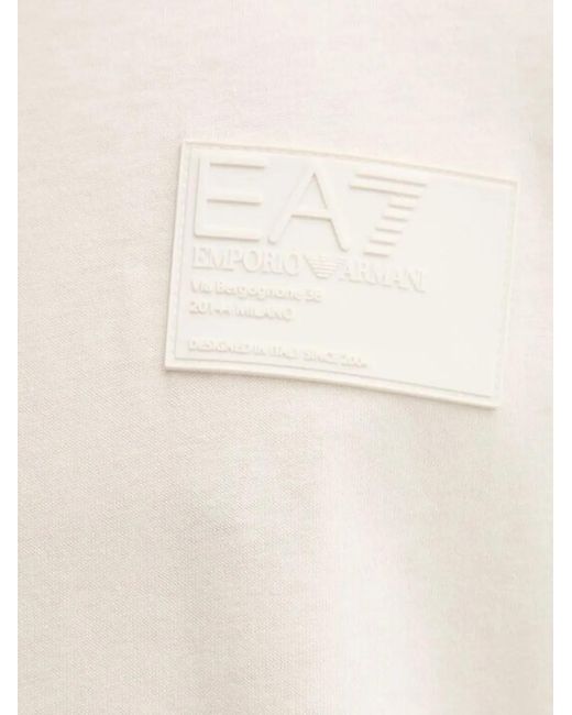 Camiseta Patch EA7 de hombre de color White