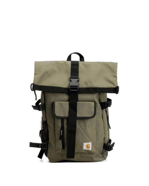 Carhartt Green Philis Buckle-Fastening Backpack for men