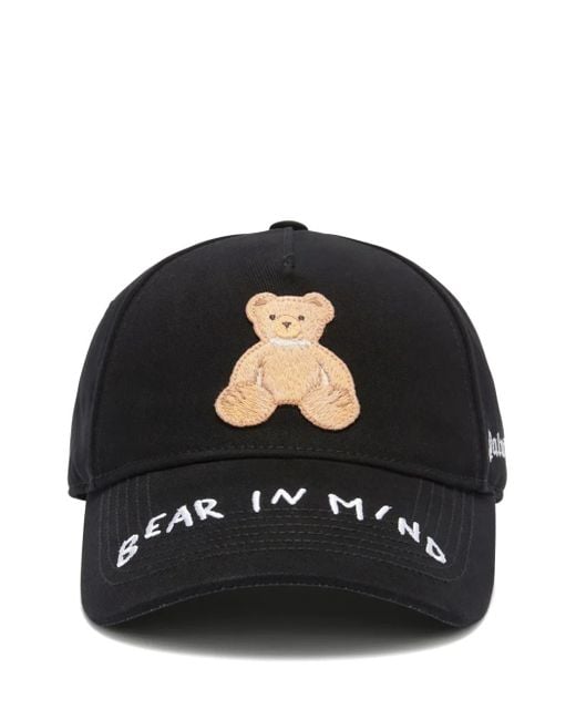 メンズ Palm Angels Bear In Mind キャップ Black
