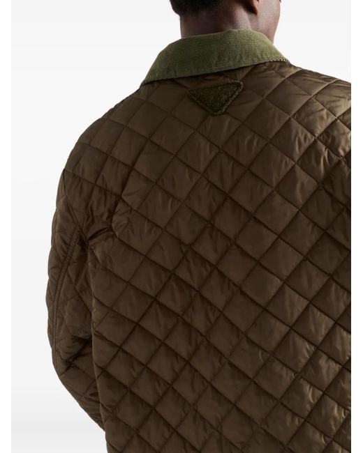 Prada Brown Re-Nylon Jacket for men