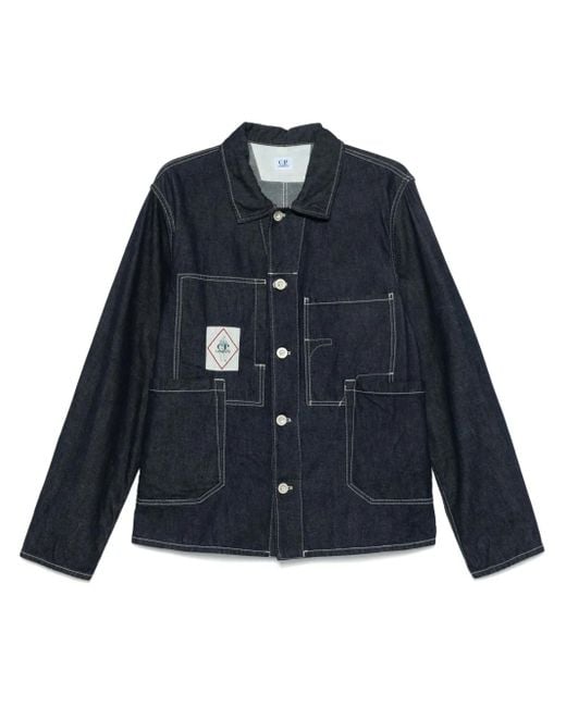 C P Company Blue Jackets for men