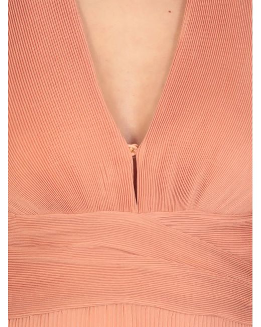 Abito Corto Con Maniche A Palloncino di Zimmermann in Orange
