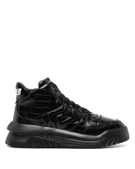 Versace Odissea High-Top-Sneakers in Black für Herren