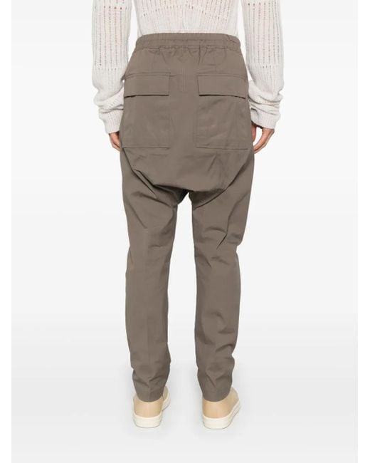Rick Owens Hose Mit Kordelzug in Gray für Herren