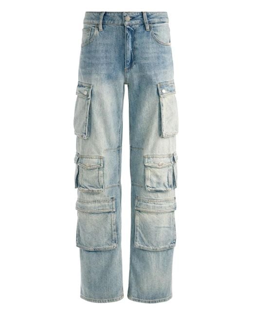 Alice + Olivia Blue Olympia Jeans