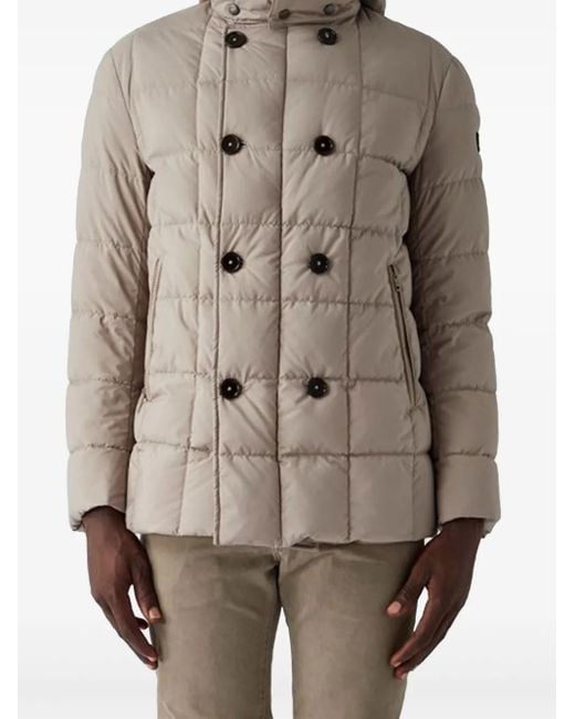 Fay Natural Zip-Up Padded Jacket for men