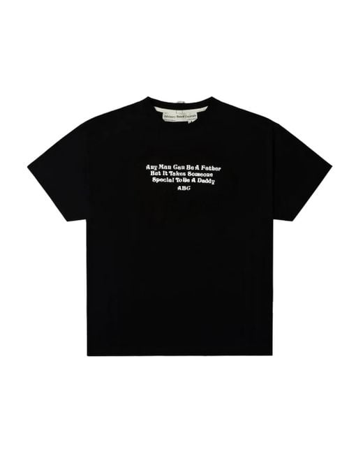 T-Shirt Father Quote di Advisory Board Crystals in Black da Uomo