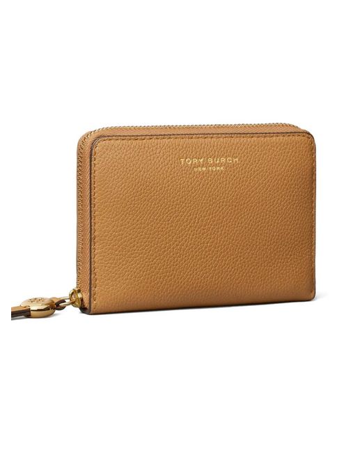 Tory Burch Brown Medium Romy Wallet