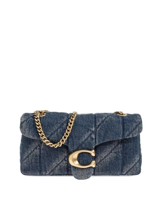 COACH Blue 26 Tabby Chain-Strap Shoulder Bag