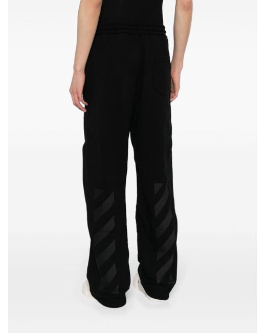 Pantalon de jogging à rayures Diag Off-White c/o Virgil Abloh pour homme en coloris Black