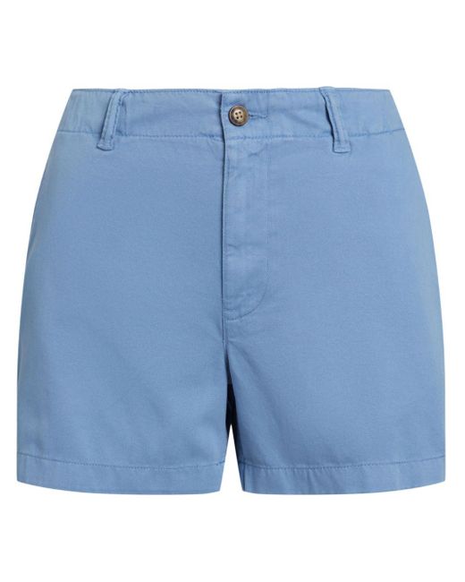 Polo Ralph Lauren Blue Cotton-twill Chino Shorts