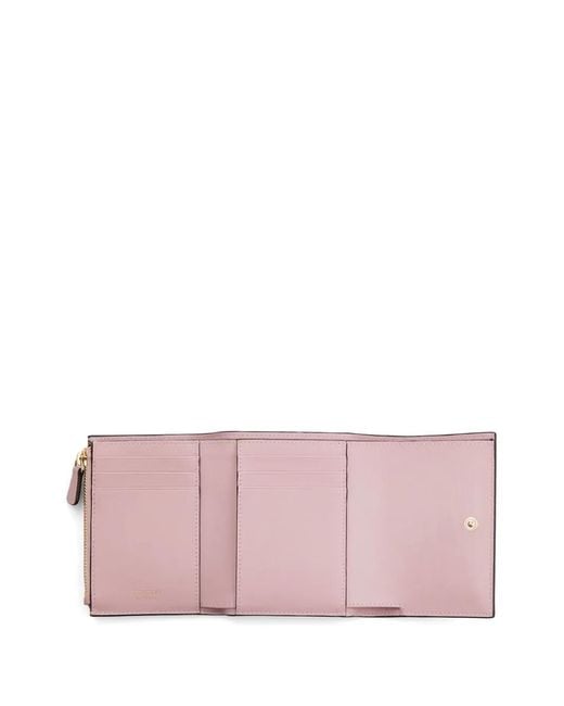 Jimmy Choo Pink Marinda Leather Wallet