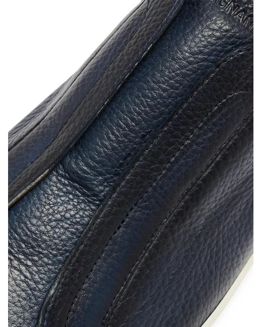 Magnanni Shoes Blue Gasol Slip-On Sneakers for men
