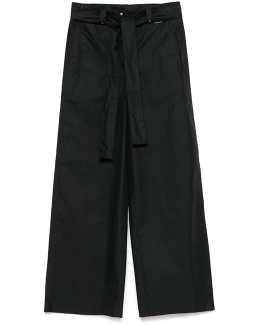 Moncler Black Wide-Leg Sports Pants