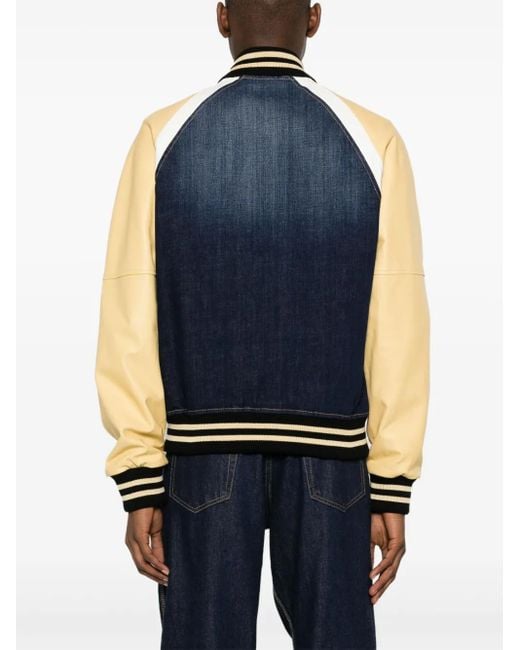 DSquared² Blue College' And Varsity Jacket for men