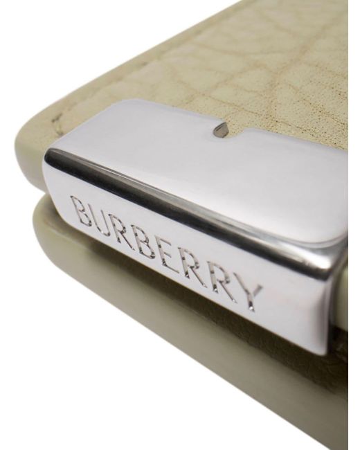 Portefeuille continental B Cut Burberry pour homme en coloris White