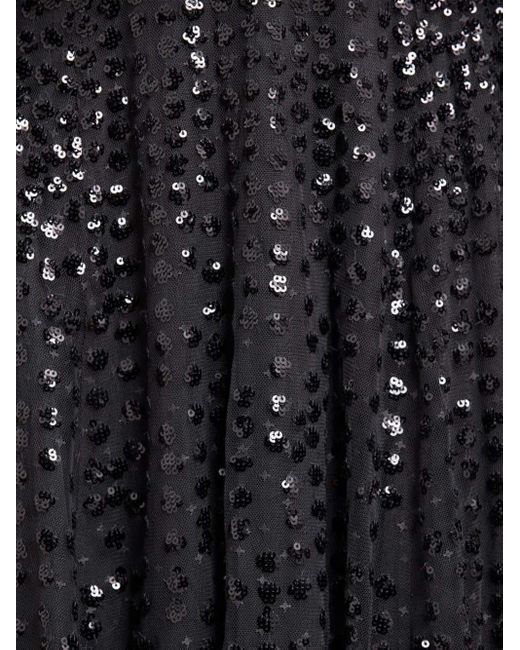 Abito Midi Raindrop di Needle & Thread in Black