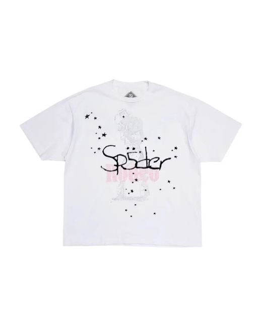 Sp5der White X Cactus Jack By Travis Scott Days Before Rodeo Ii T-Shirt for men