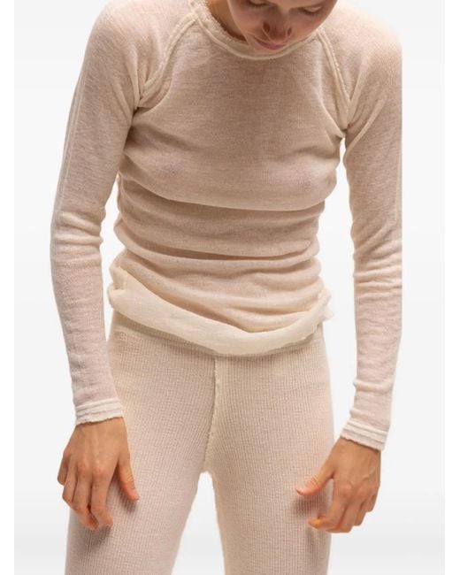 Gudrun & Gudrun Natural Barba Long Sleeve Top