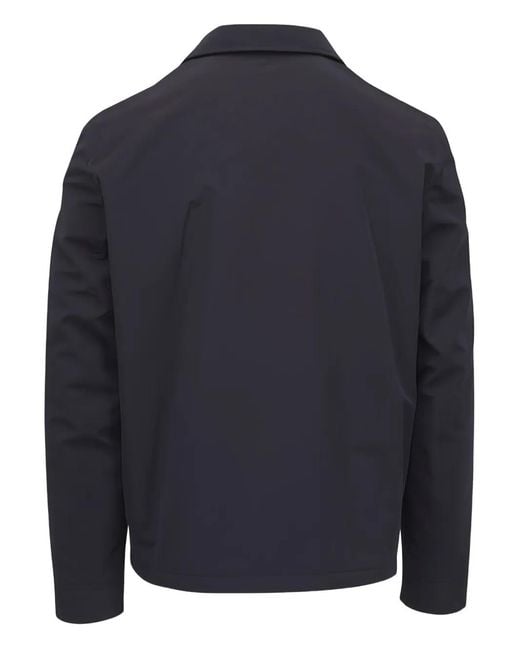 Brunello Cucinelli Blue Casual Jacket for men