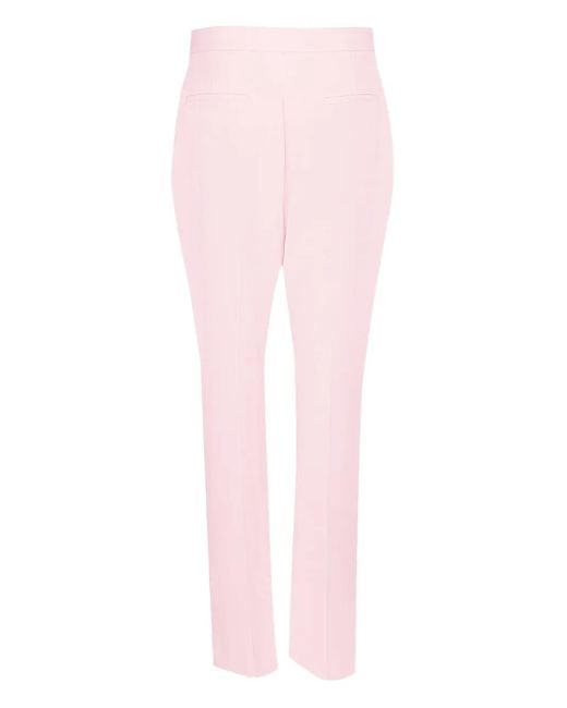 LAPOINTE Pink Pressed-Crease Trousers