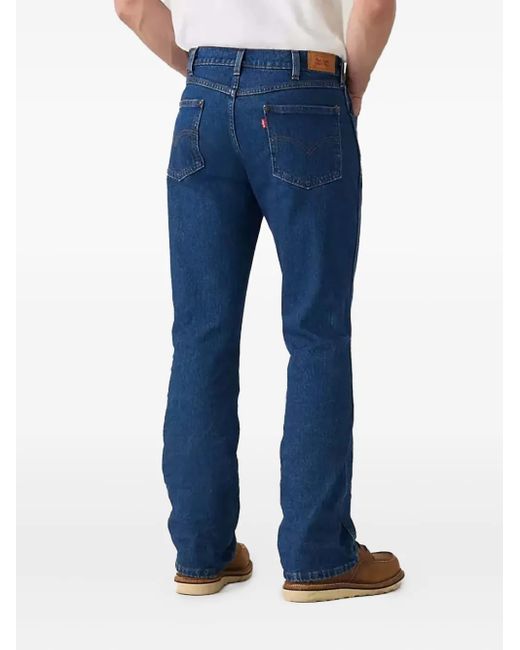 Levi's Blue 537 Bootcut Jeans for men