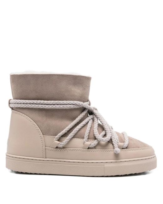Bottes En Daim À Lacets Inuikii en coloris Natural