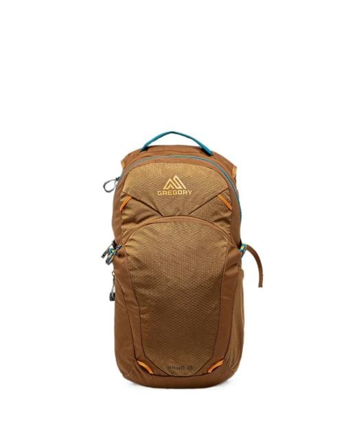 Gregory Brown Zip Backpack