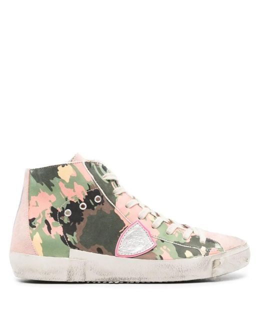 Philippe Model White Prsx High Sneakers