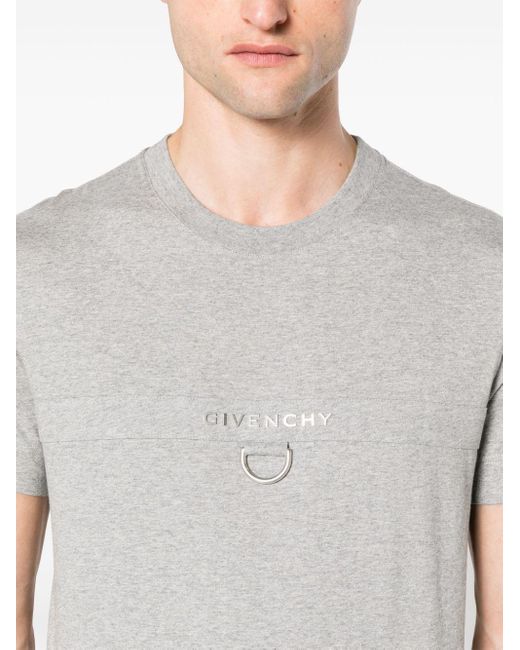 T-shirt D-ring di Givenchy in White da Uomo