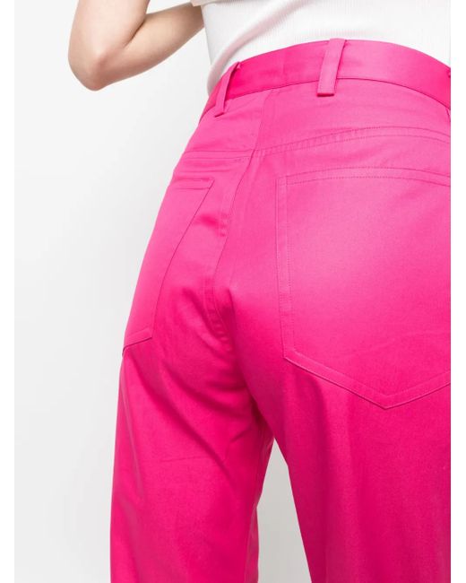 Pantalones Rectos Capri Sofie D'Hoore de color Pink