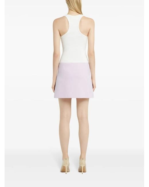 Courreges Heritage Mini-Rok in het Pink