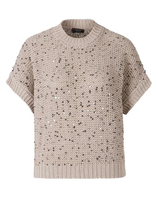Peserico Natural Cotton T-Shirt
