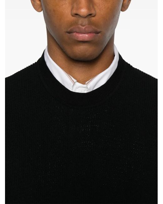 Homme Plissé Issey Miyake Black Cotton Vest for men