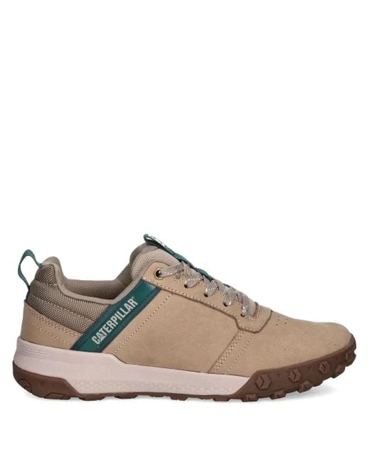 Caterpillar Brown Panelled Trainers for men