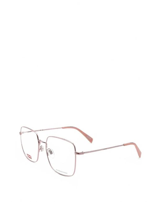 Levi's Natural Square-Frame Glasses