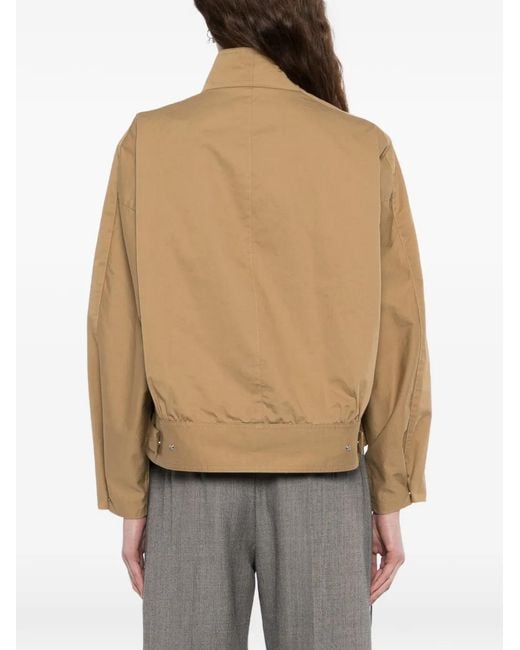 JNBY Natural Stand-Collar Twill Jacket