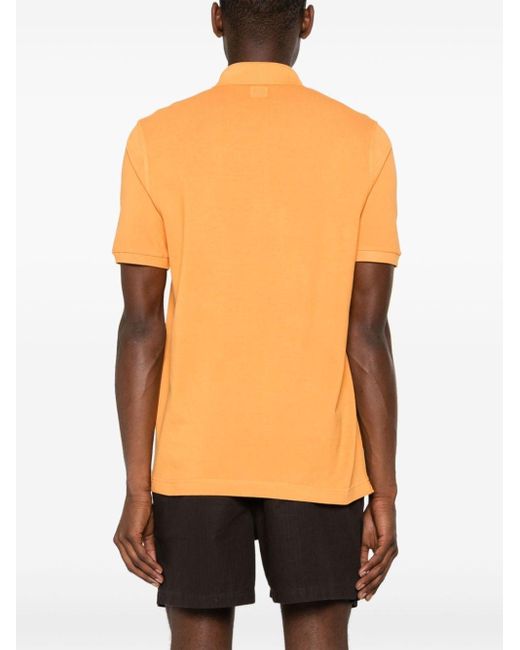 Fedeli Katoenen Poloshirt in het Orange voor heren