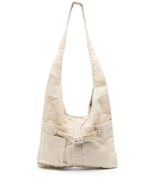 GIMAGUAS White Blanca Shoulder Bag