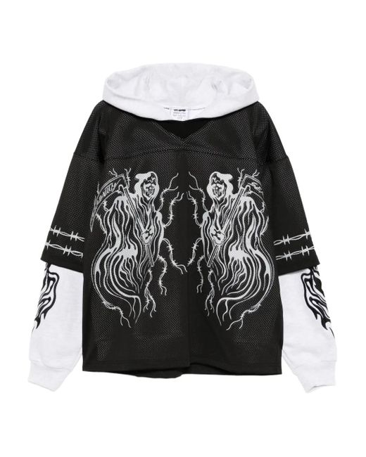 Hoodie À Imprimé Graphique Warren Lotas pour homme en coloris Black