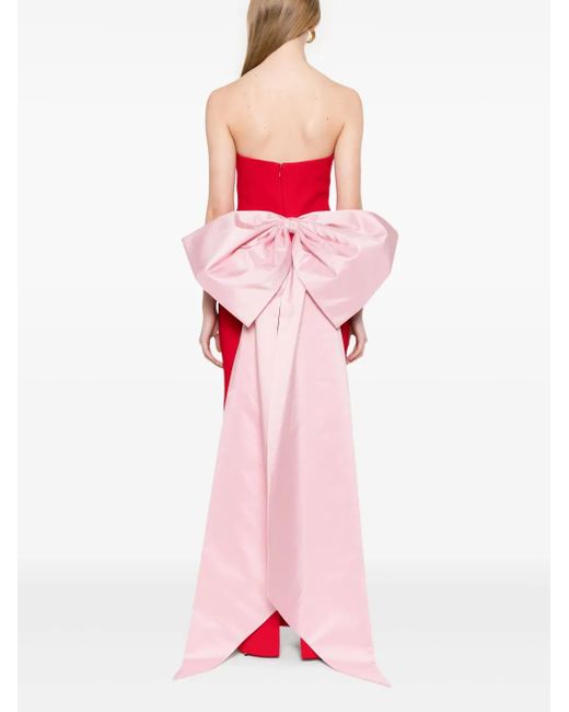 The New Arrivals Ilkyaz Ozel Red Vera Gown