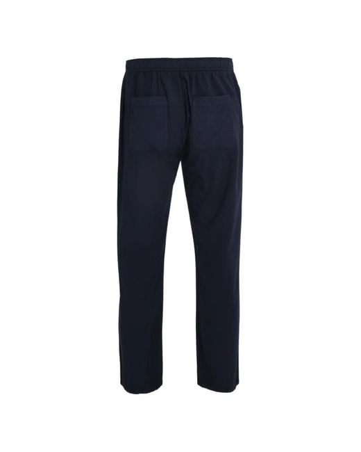 Frescobol Carioca Blue Mendes Pocket Trousers for men