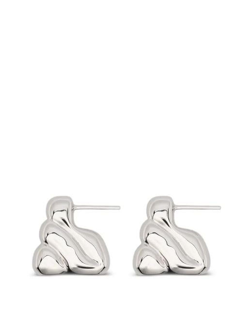 Maria Black White Small Bogota Earrings
