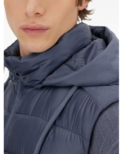 Chaleco Resort Acolchado Herno de hombre de color Blue