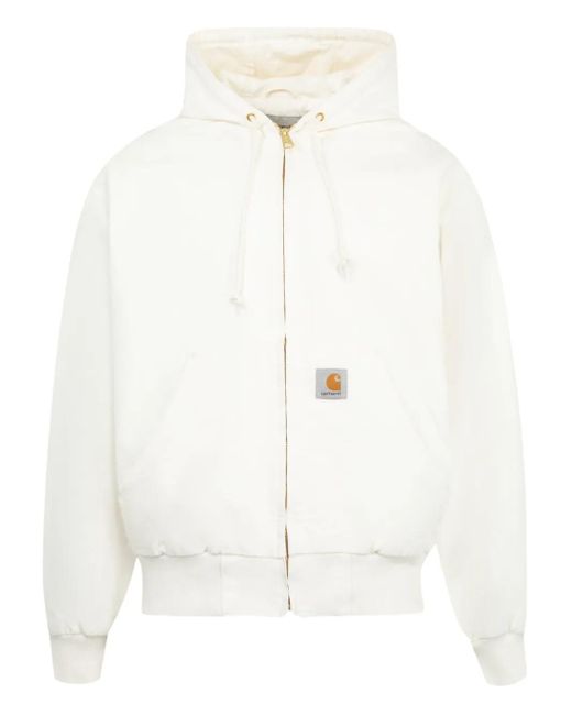 Carhartt White Og Active Hoodie for men