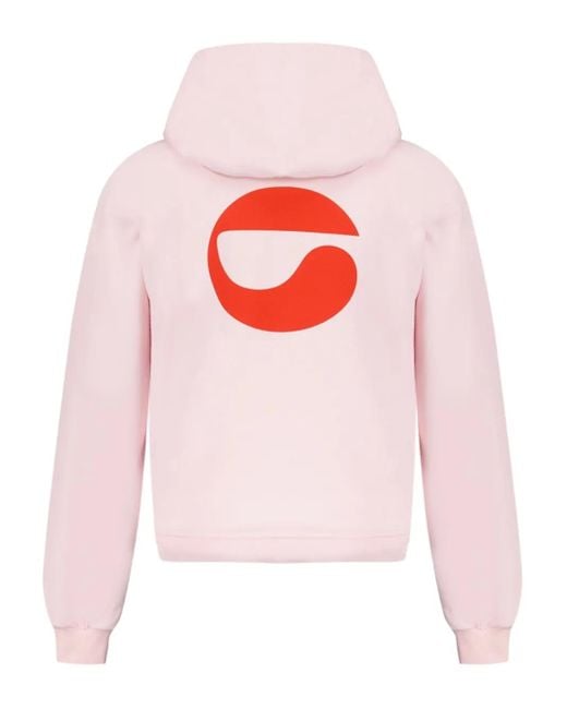 Coperni Pink Logo-Print Hoodie