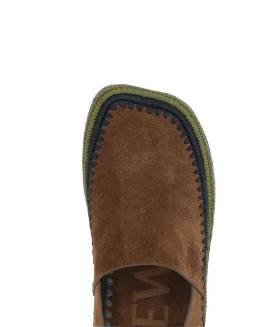 Espadrilles En Daim Loewe pour homme en coloris Brown