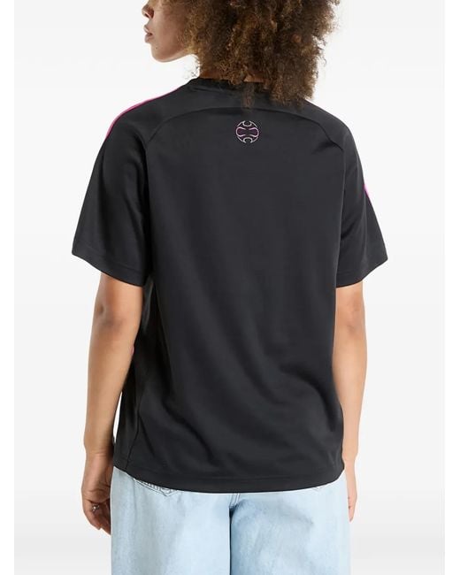 Adidas Adicolor Teamgeist Gestreept T-Shirt in het Black